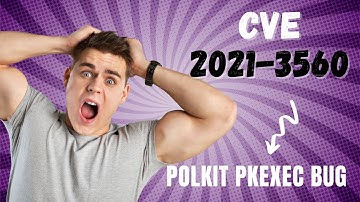 CVE 2021 3560 Polkit