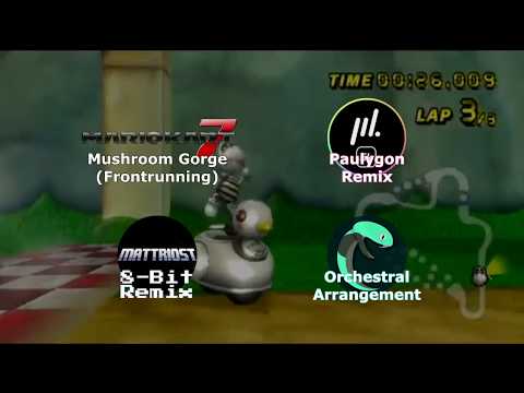 MK Wii: Mushroom Gorge (Quad Mashup)