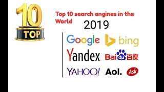 List of Top 10 Most Popular Search Engines In the World (Updated 2019)