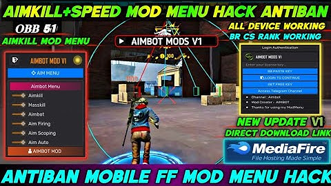 Free Fire Hack ✅ Free Fire Headshot Hack 👽 Freefire Mod Menu Apk Auto kill + fly Hack FF Panel Hack 