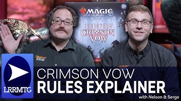 Innistrad Crimson Vow Rules with Nelson & Serge