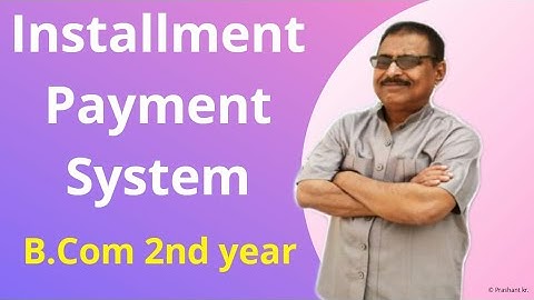 #5, Installment Payment System (Cash Price Calculation)