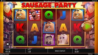 Sausage Party50 Spin Slot Challengegreat Bonus
