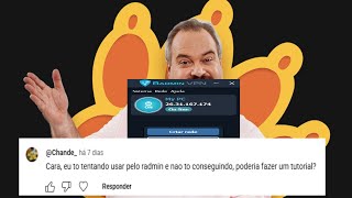 Your internet appears to be closed - Alternativa do Radmin (Foundry VTT)