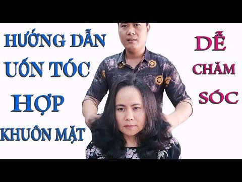 HƯỚNG DẪN UỐN TÓC # Quăn Nhẹ Phần Đuôi Hợp Khuôn Mặt# Curls The Ends Of The Hair