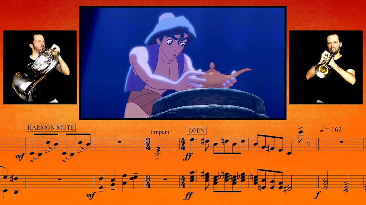 Aladdin - The Cave of Wonders || French Horn & Trumpet Cover ensemble composer
