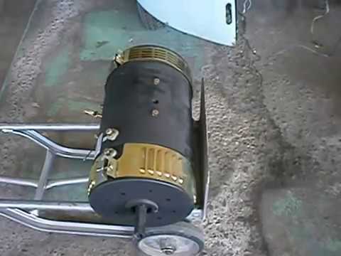 Installing Electric Motor in the Car - YouTube
