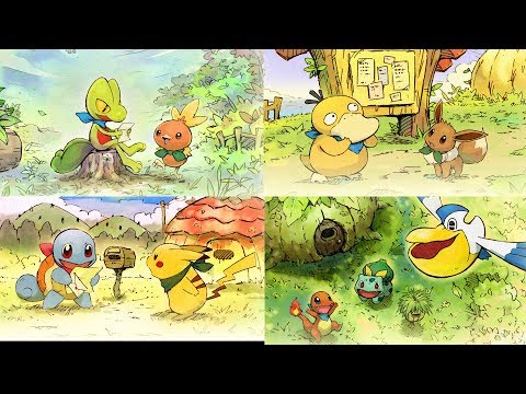 Adventure Awaits in Pokémon Mystery Dungeon: Rescue Team DX!