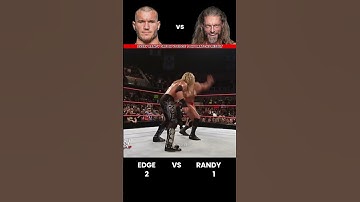 Every Randy Orton vs Edge 1 vs 1 Match Result Edit 💥 #wwe