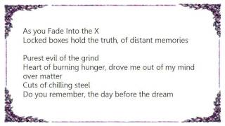 Chris Caffery - Fade Into the X Lyrics
