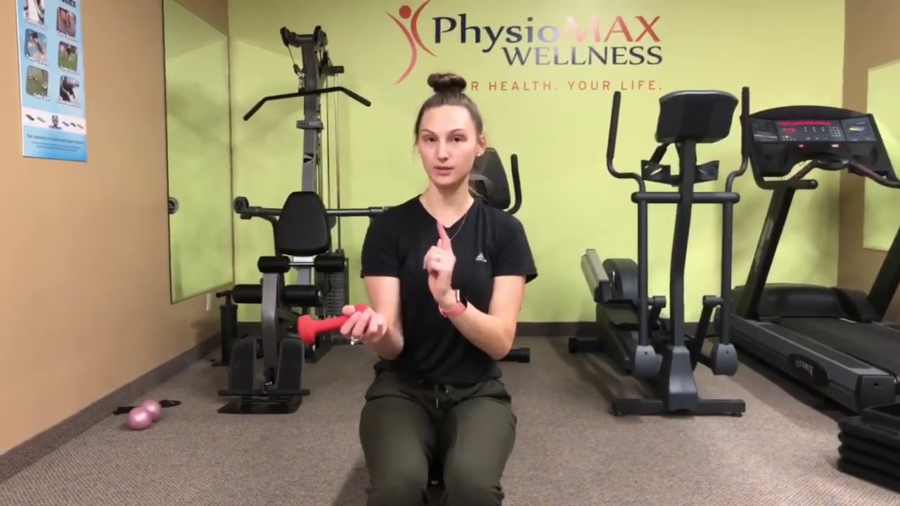 Weighted Elbow Pronation and Supination - YouTube