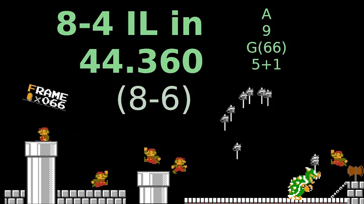 Super Mario Bros. 8-4 IL in 44.360 (8-6)