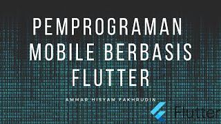 Pemprograman Mobile menggunakan Flutter (projek uts)