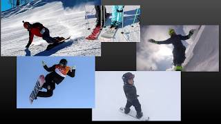Binding Setup for Snowboards, Skwals & Monoskis - Stance Diagrams & the Binding Angle Secant Curve