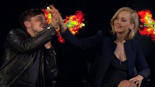 Jennifer Lawrence on Nearly Hitting Josh Hutcherson's Mom Information