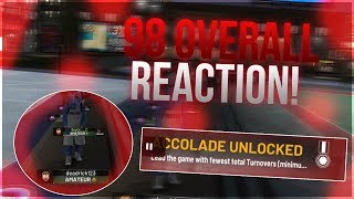 NBA 2K19 FIRST SHOTCREATOR SHARP HITTING 98 OVERALL REACTION*THIS TEDDY BEAR IS REALLY CLUTCH*!!!