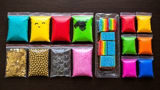 Making Relaxing Slime with Satisfying Bags and Soft Clay | ASMR No Talking