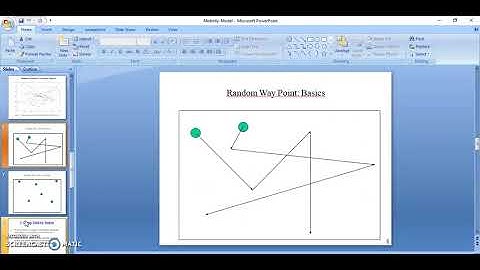 Mobility models in Mobile Networks