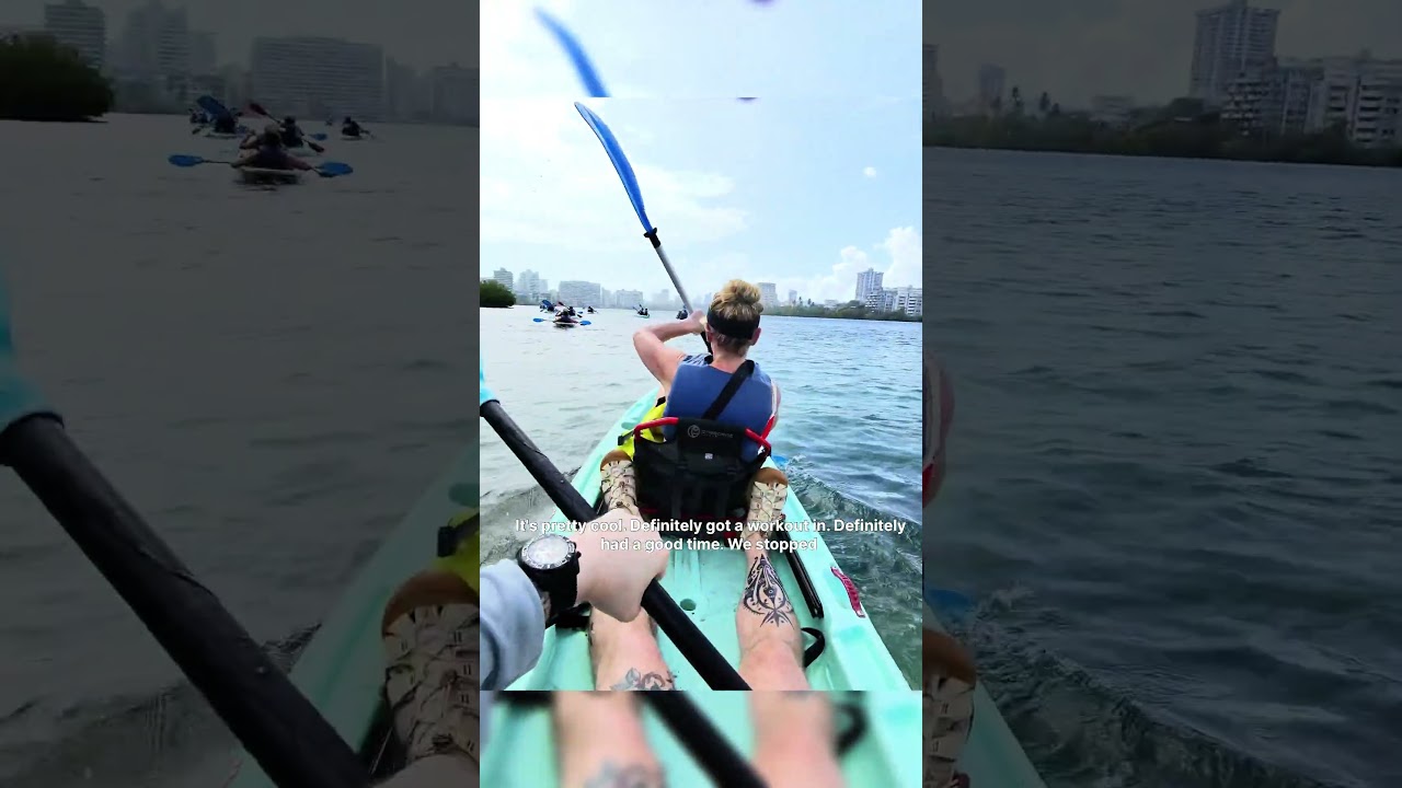 Kayaking in Puerto Rico 🇵🇷 Royal Caribbean’s Icon of the Seas port day #iconoftheseas