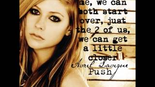 Push (clean) Avril Lavigne lyrics