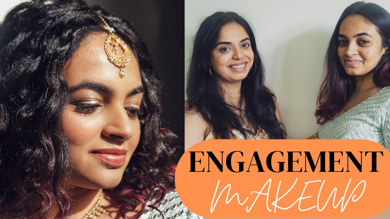 Soft Glam Engagement Makeup Tutorial | Step By Step Makeup Tutorial | Vlog  style | Mumbai - YouTube