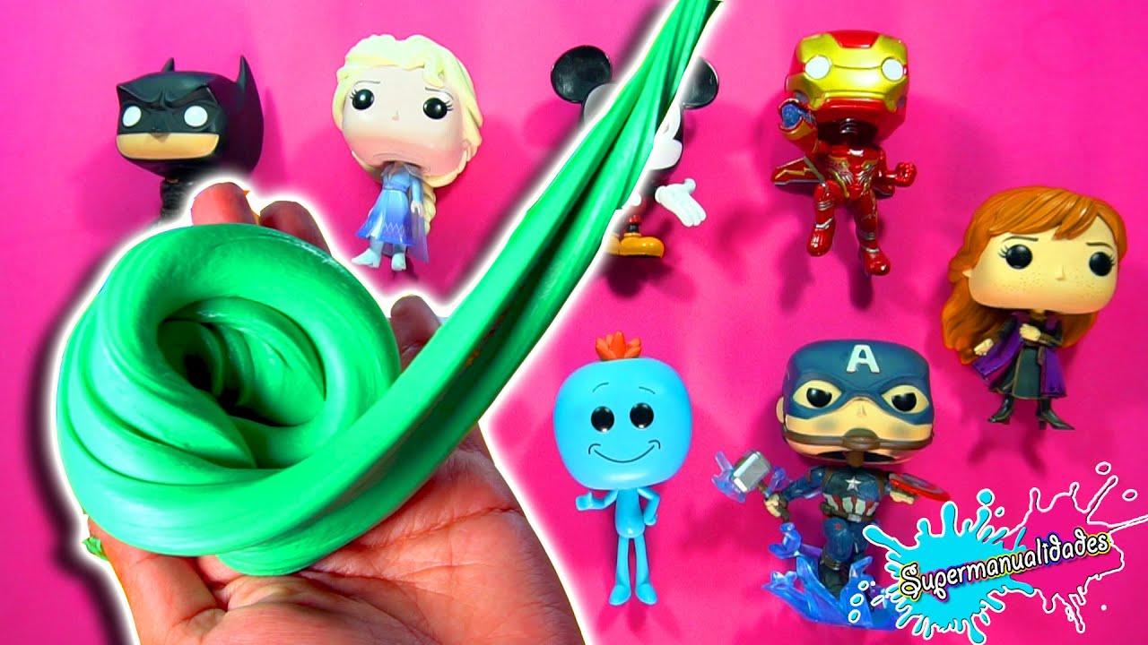NO elijas el Funko Pop incorrecto para hacer Slime - Supermanualidades