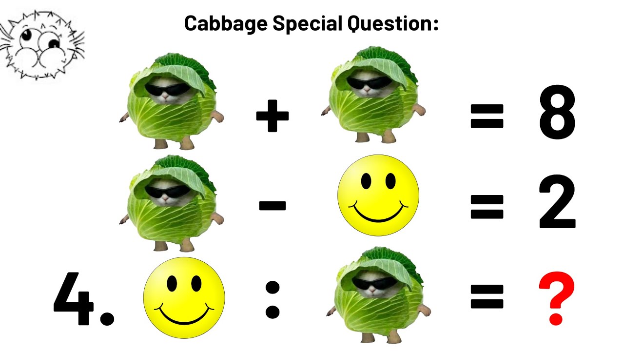 Cabbage Special Math Question by Fish And Bits - YouTube