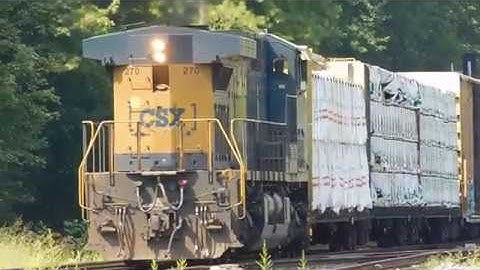 CSX D786 Running Long Hood Forward Through Point Of Rocks
