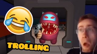 🤣Door Trolling Imposters + Funny Moments😂 | Imposter 3D: online horror