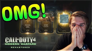 COD4/MW REMASTERED - BEST "EPIC" SUPPLY DROP OPENING EVER! 13+ EPICS IN ONE OPENING!