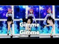 Gimme×Gimme (Aru Rikuhachima, Blue Archive, MMD, cover, instrumental, Hachioji P)