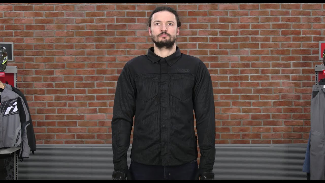 СЕТЧАТАЯ МОТОКУРТКА ICON UPSTATE RIDING SHIRT YouTube