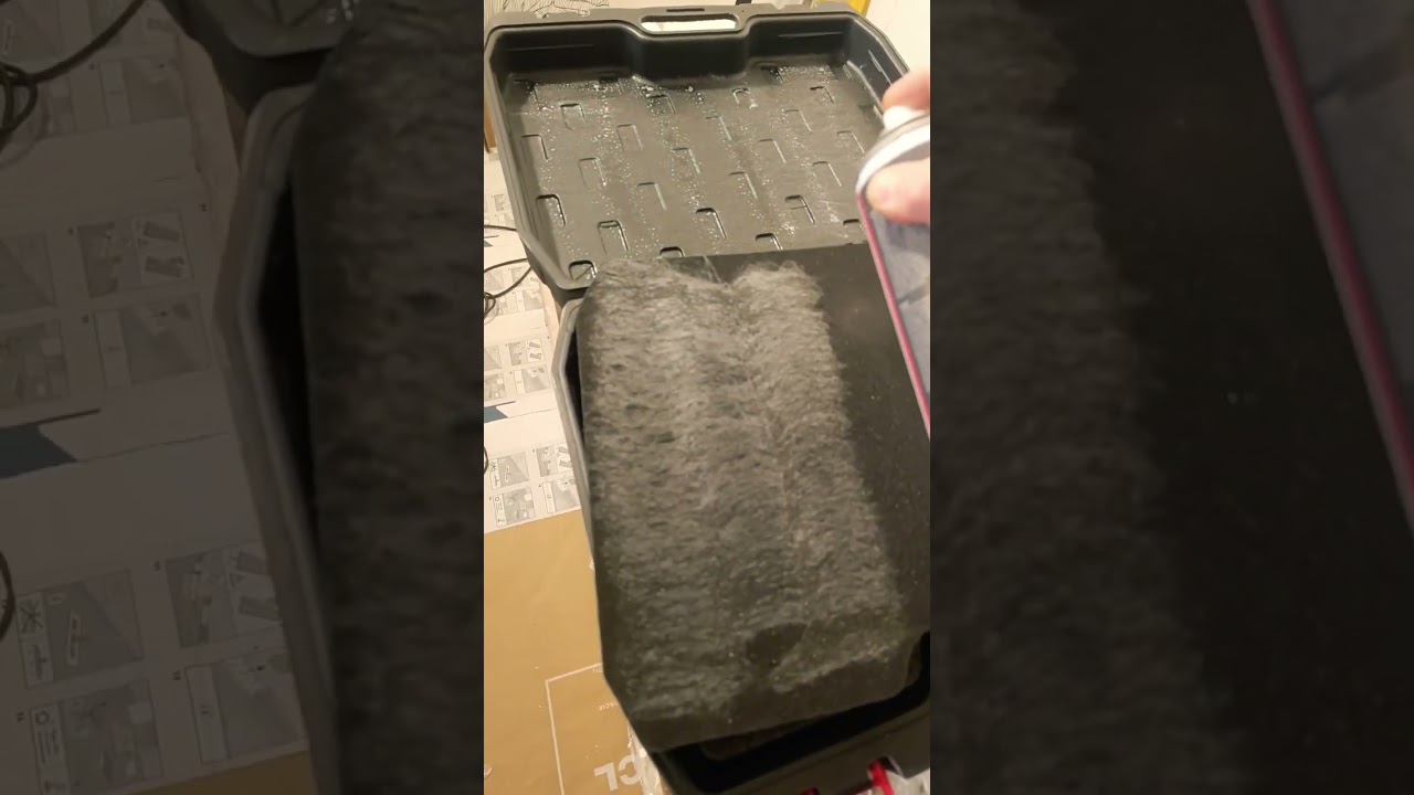 Применение клеевого спрея SYSTEMIT FIX-IT EASY #ригельныйкирпич #сад #стройка #ремонт #diy