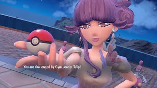 Tulip - Alfornada Gym Leader Battle in Pokemon Scarlet and Violet