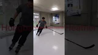 Polyethylene synthetic ice rink