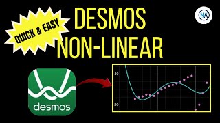 Non-Linear Regression: The Fast & Easy Way [Desmos Tutorial 🚀]
