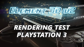 Element 3D V2 Rendering Test