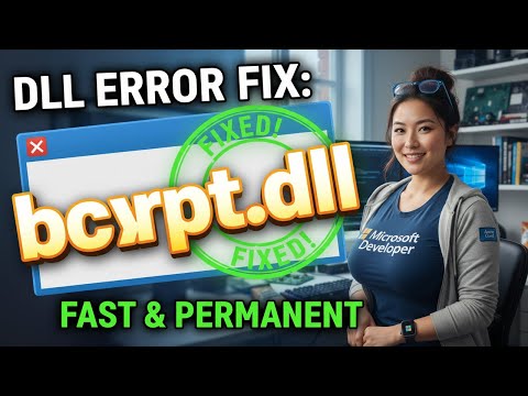 Bcrypt.dll Not Found? Fix Cryptographic Errors!