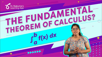 II PUC Mathematics -Fundamental Theorem of Calculus | Dr. Rajkumar