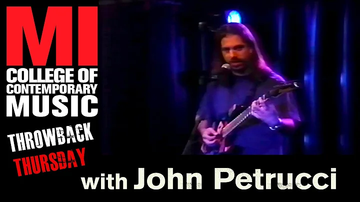 John Petrucci Throwback Thursday From the MI Vault...
