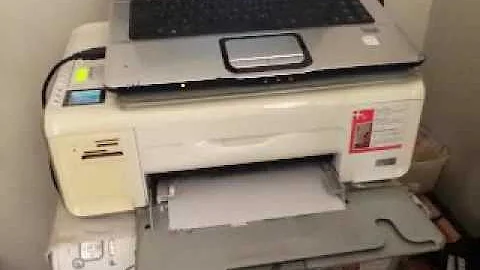 Como tirar uma cópia na impressora HP C4280?