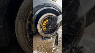 Absolutely Disgusting Porsche Cayenne Turbo S Wheels Deep Cleaned