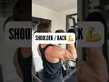 Séance ÉPAULES + DOS — MAXI HYPERTROPHIE #musculation #hypertrophie #epaules #dos #entrainement