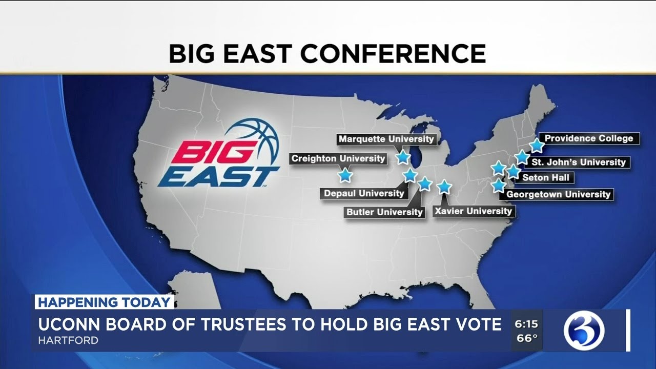 VIDEO UConn's board expected to accept Big East invitation YouTube