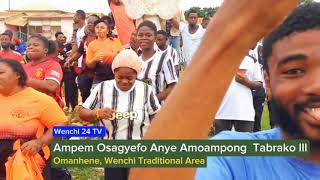 Wenchi 24 TV did this for you prior to your swearing in today at the Bono Regional House of Chiefs