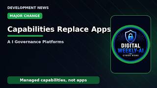 2030 Starts Today: Why 'Capabilities' Are Replacing Applications in Enterprise Architecture