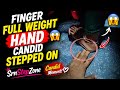 Finger Full Weight Hand Stepped On 😱 | Candid Hand Trampling | trample