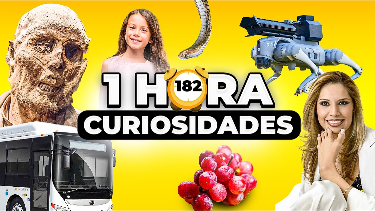 1 HORA De DATOS CURIOSOS y COSAS SECRETAS Que NO SABÍAS Del Mundo😲