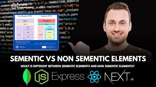 15-  Understand the Difference: Semantic vs Non-Semantic Elements in HTML in Hindi- HTML Tutorials
