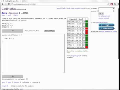 CodingBat Warmup Example